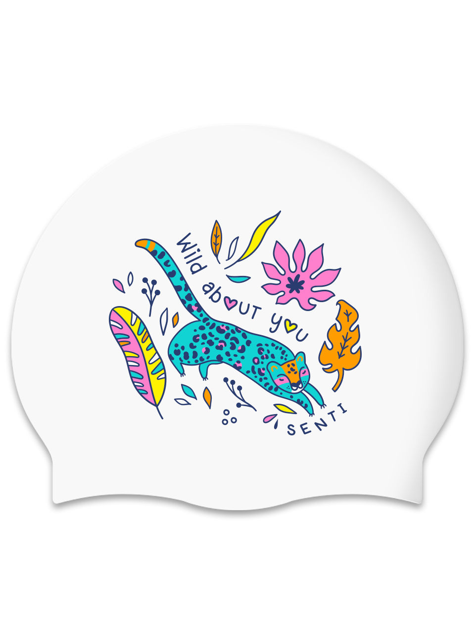 [SC-2502] Kitchhopi MT Silicone Swimming Cap