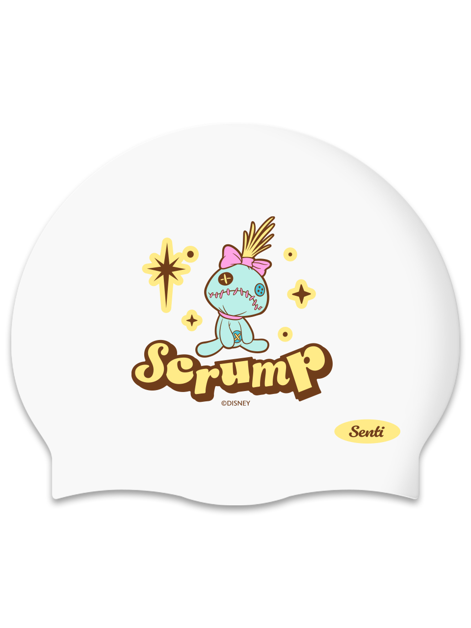 [Disney] Bling Scrump Silicone Swimming Cap