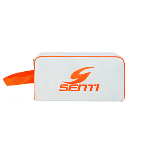 SB-311B-ORWH cm square tarpaulin bag OR/WH