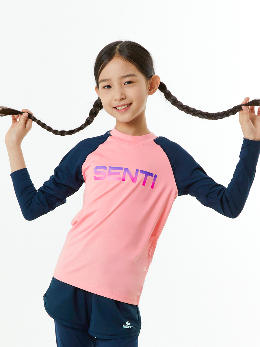 [SAR-KR01] Children Rash Guard PK/NV
