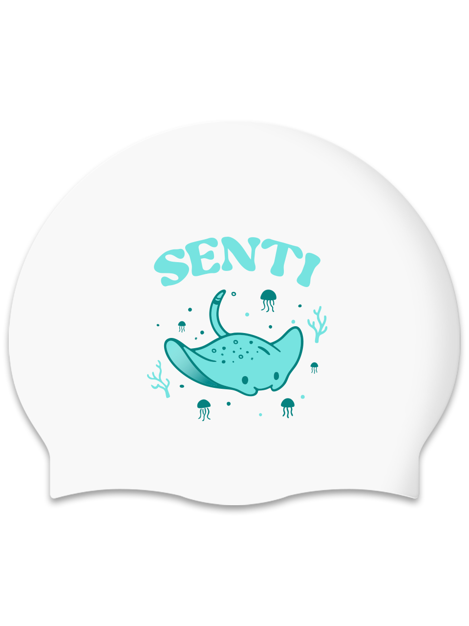 [SC-2526] Sentiray WH Silicone Swimming Cap