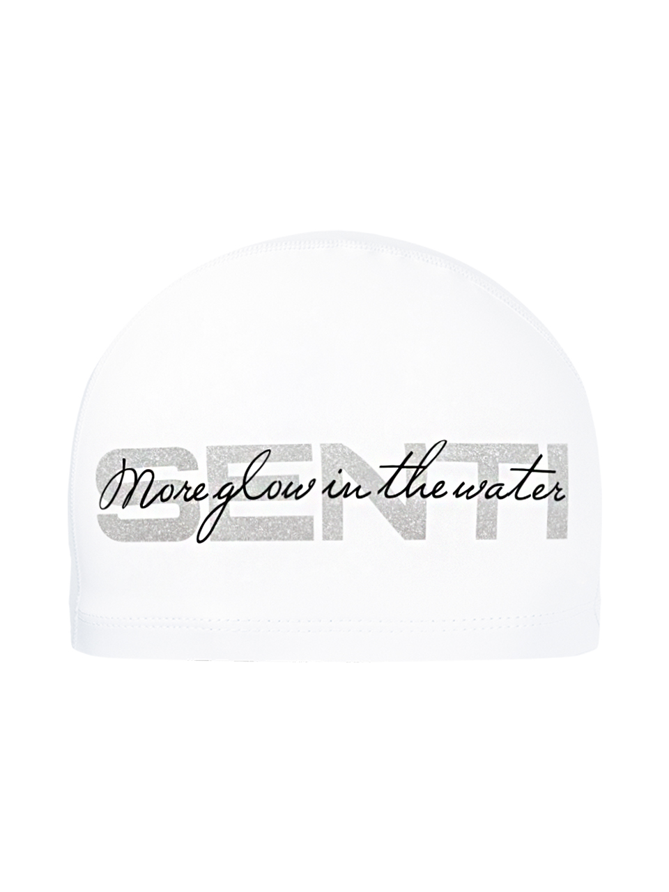 [SC-1003] More Glow WH Silicone Coating Swimming Cap
