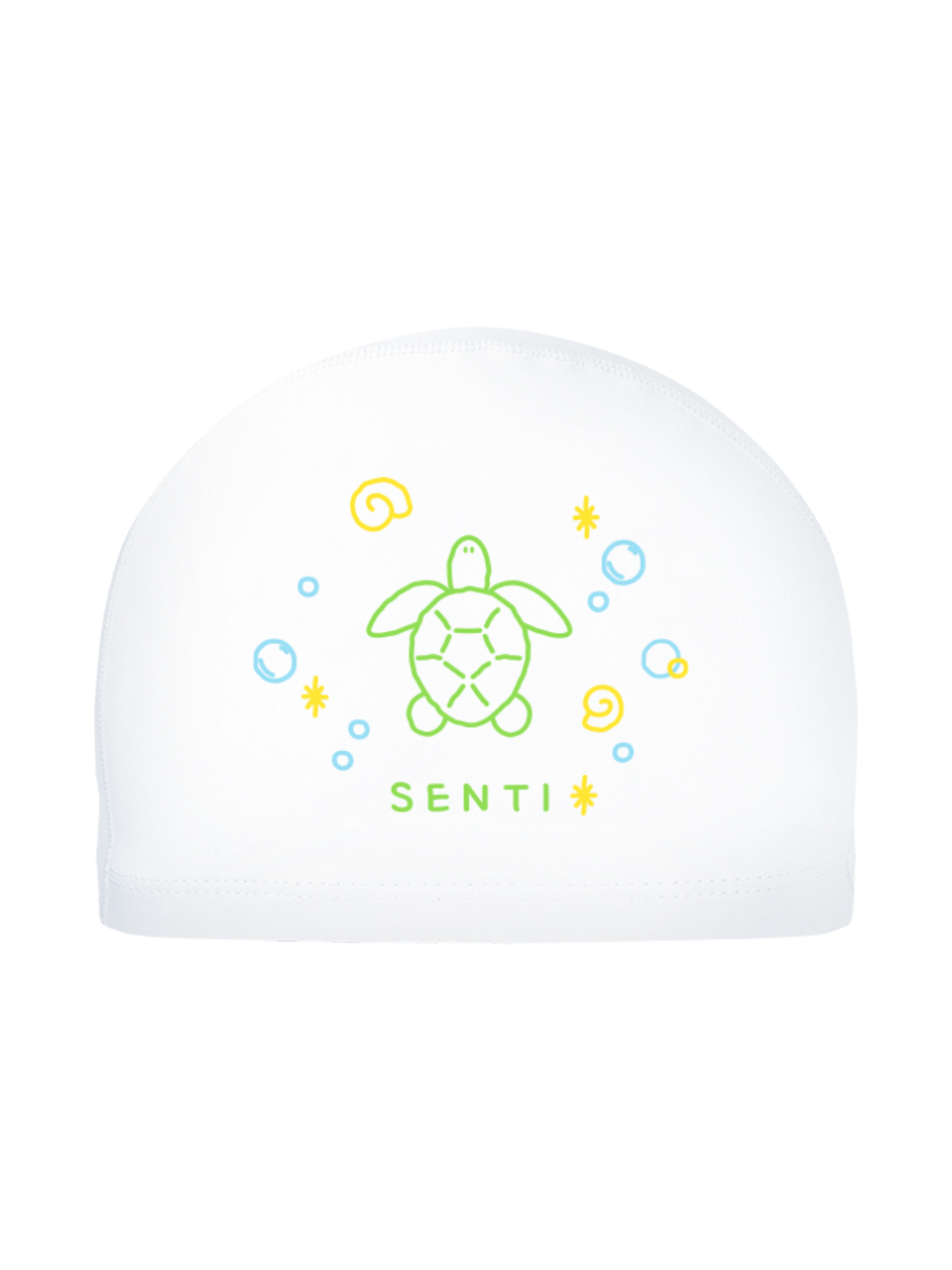 [SC-1007] Bubble WH Silicone Coating Swimming Cap