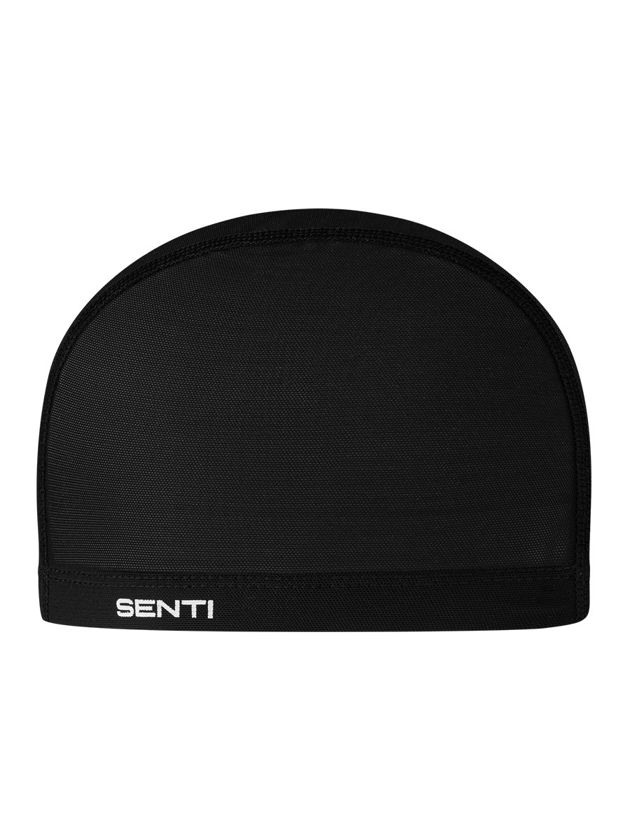 [SC-M501] Mesh Swimming Cap Black