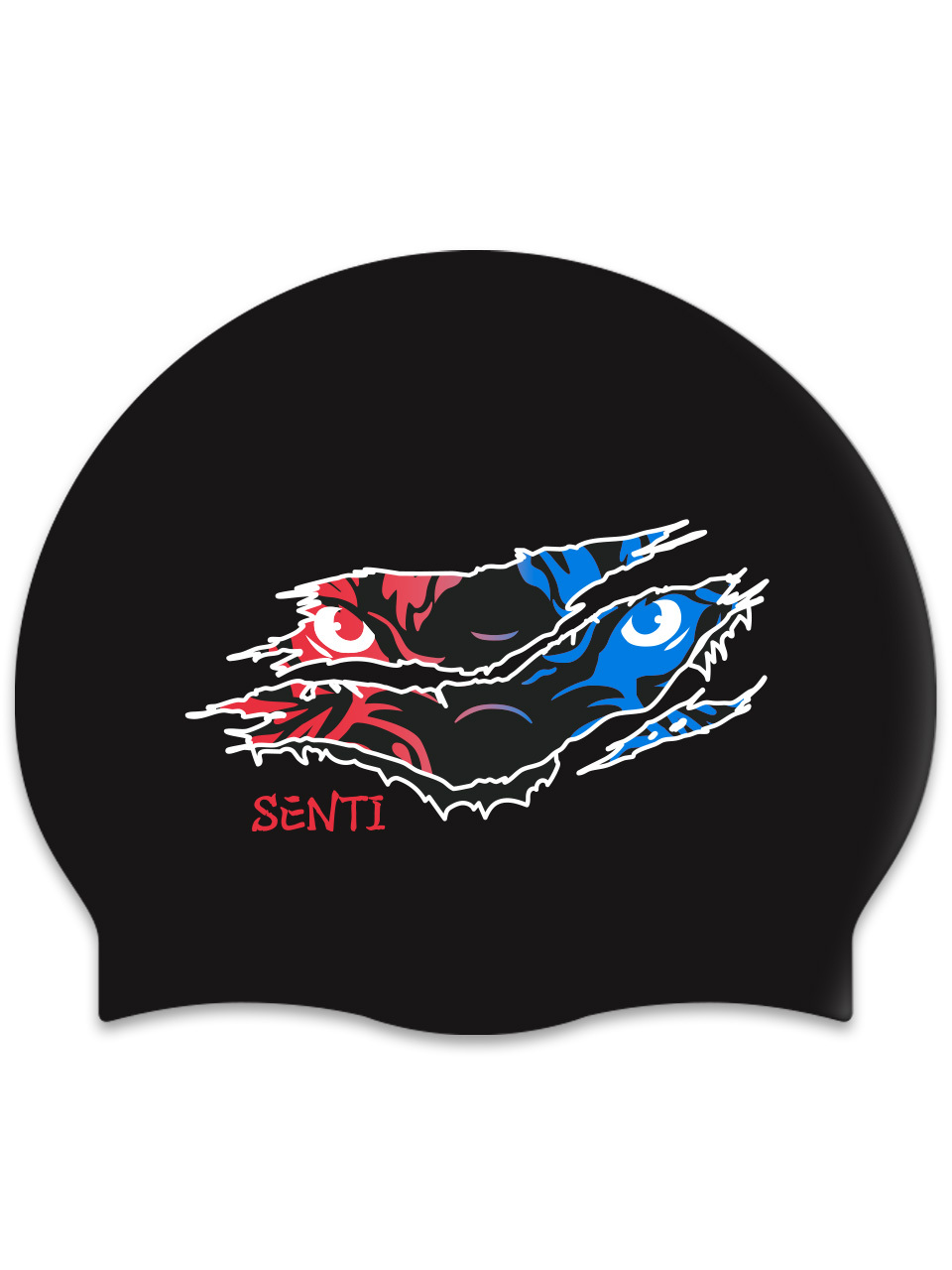 [SC-2607] Wild Spirit Silicone Swimming Cap