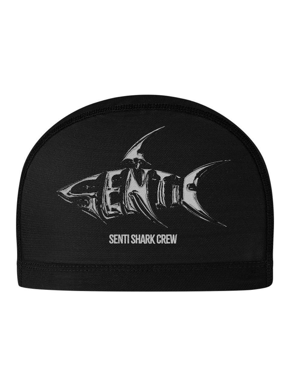 [SC-M611] Shark Crew BK Mesh Swimming Cap