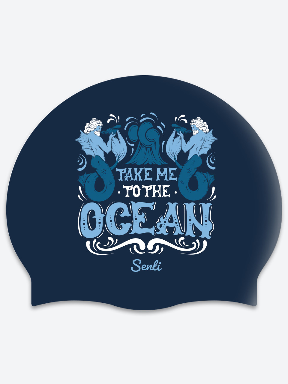 [SC-2658] Poseidon NV Silicone Swimming Cap